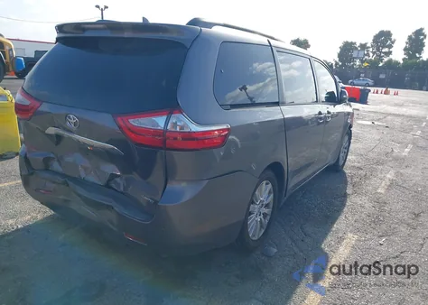 2015 Toyota Sienna Limited 7 Passenger из США, поврежденный, VIN 5TDYK3DC9FS533697